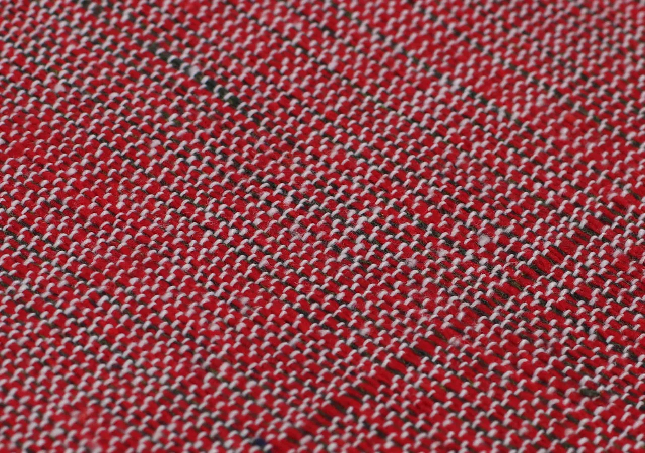 034 Recycled fabric for home textile