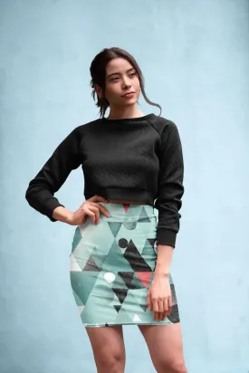 Abstract Pattern 3 Pencil Skirt