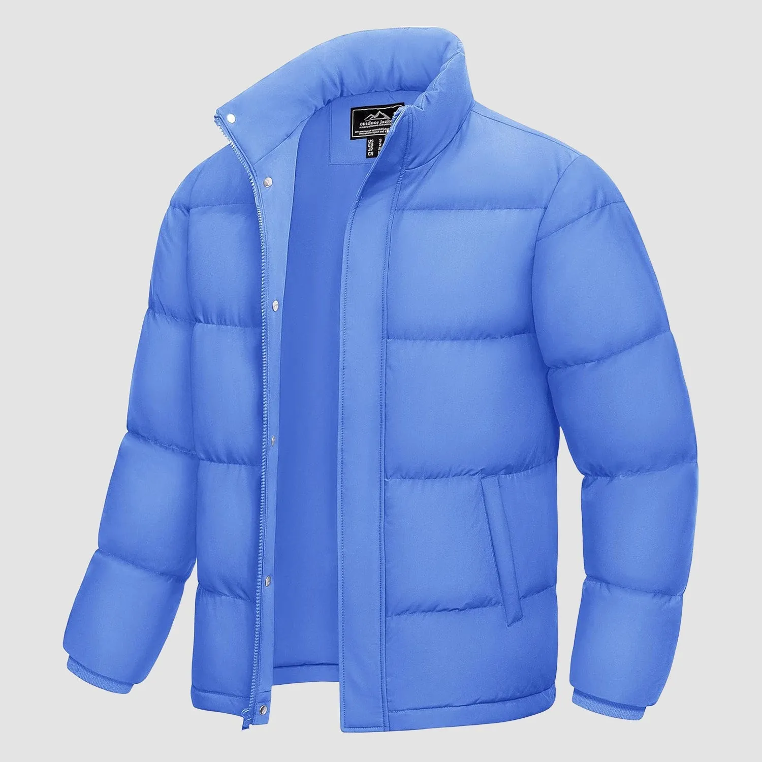 Acewonders™ Water-Resistant Winter Puffer Jacket