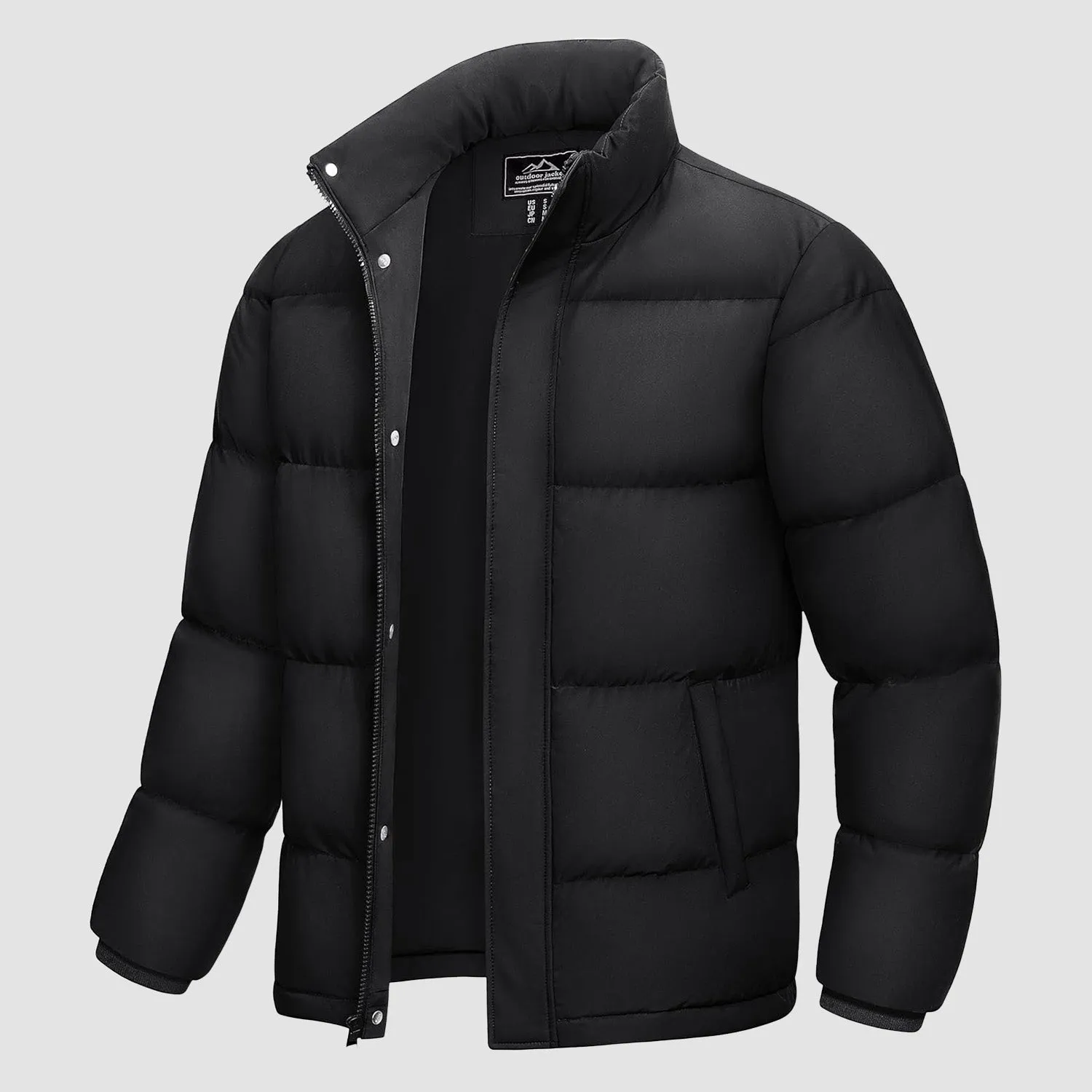 Acewonders™ Water-Resistant Winter Puffer Jacket