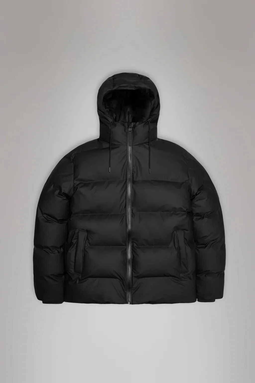 Alta Short Puffer Jacket in Black