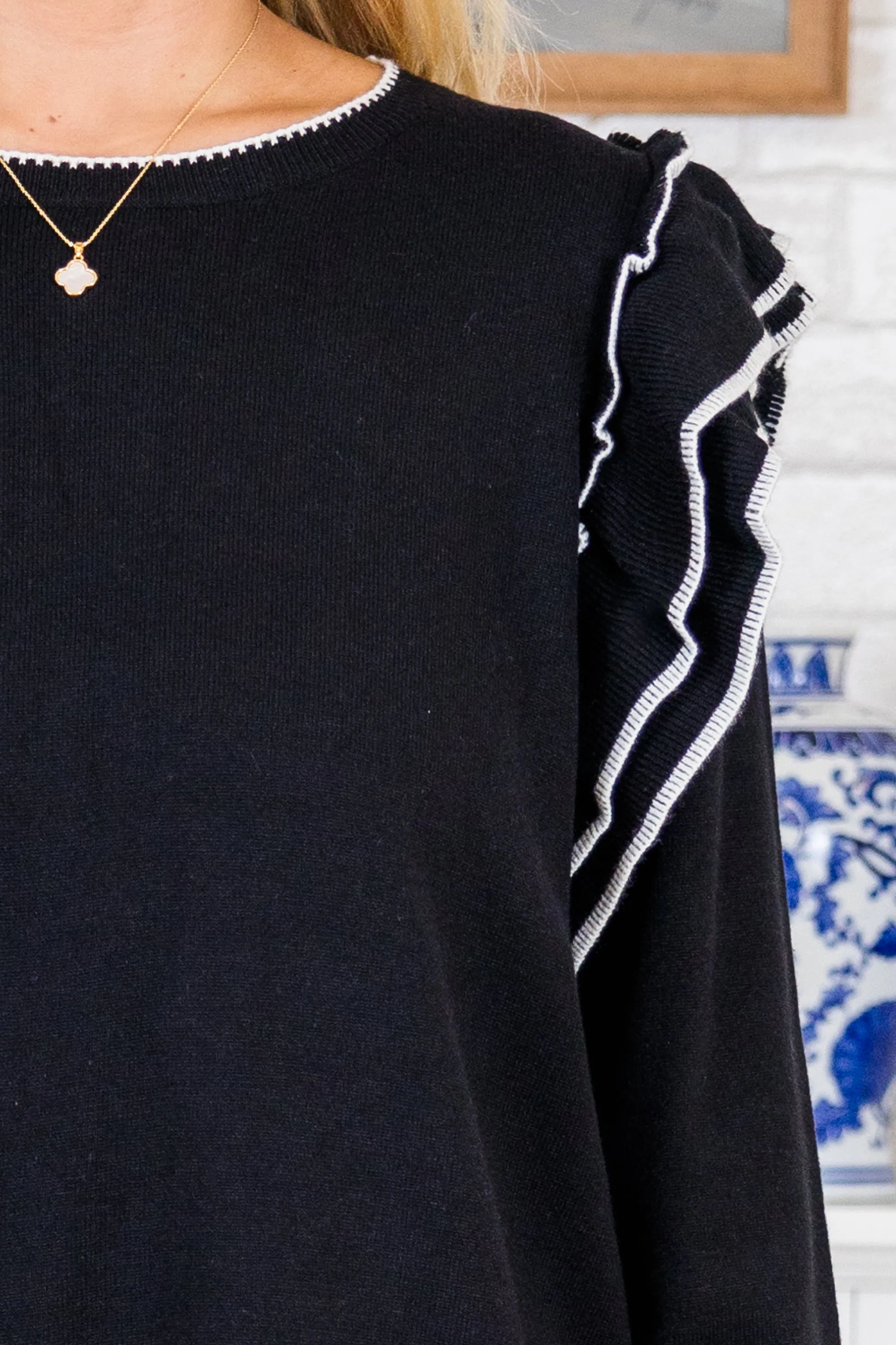 Always Timeless Sweater, Black