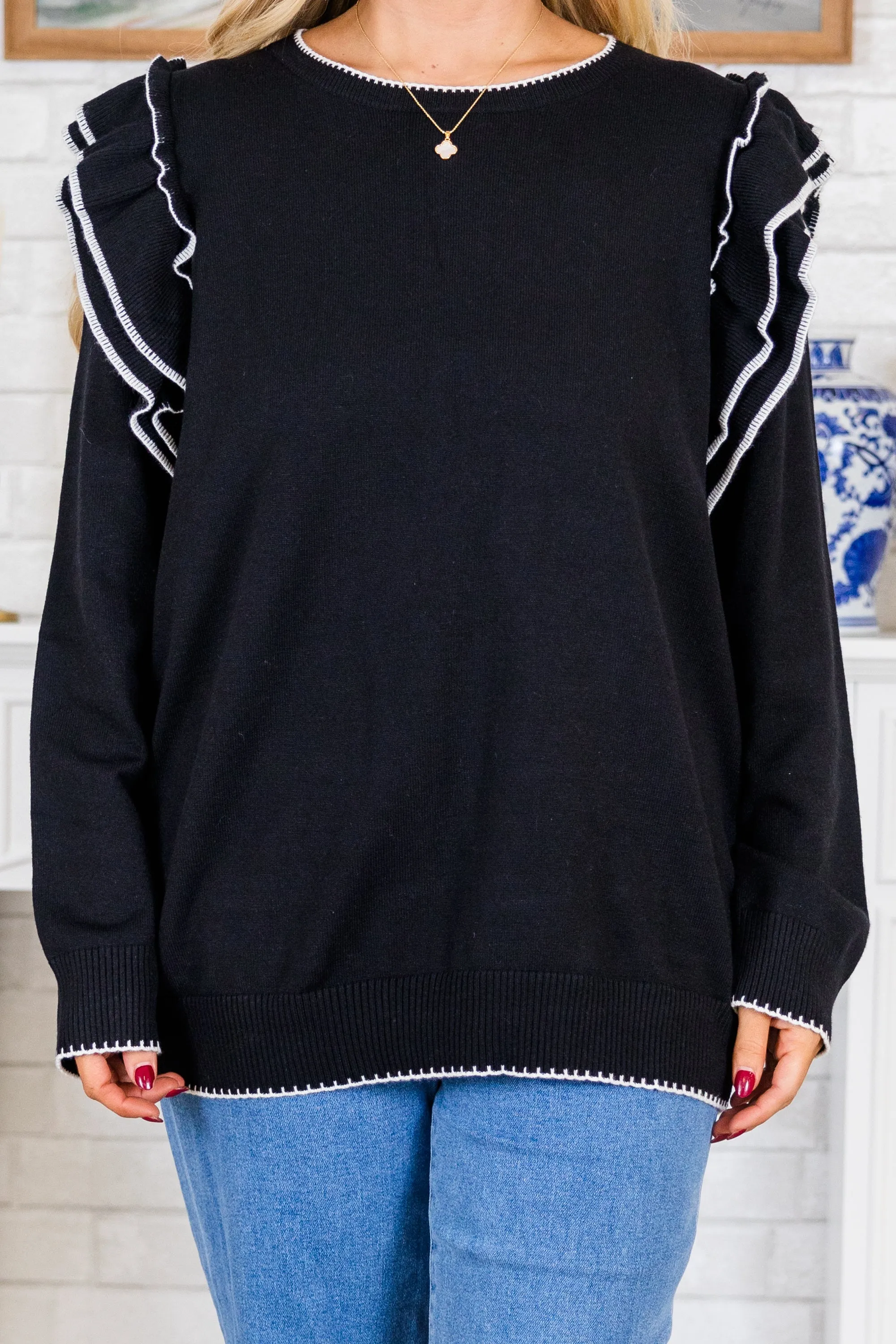 Always Timeless Sweater, Black