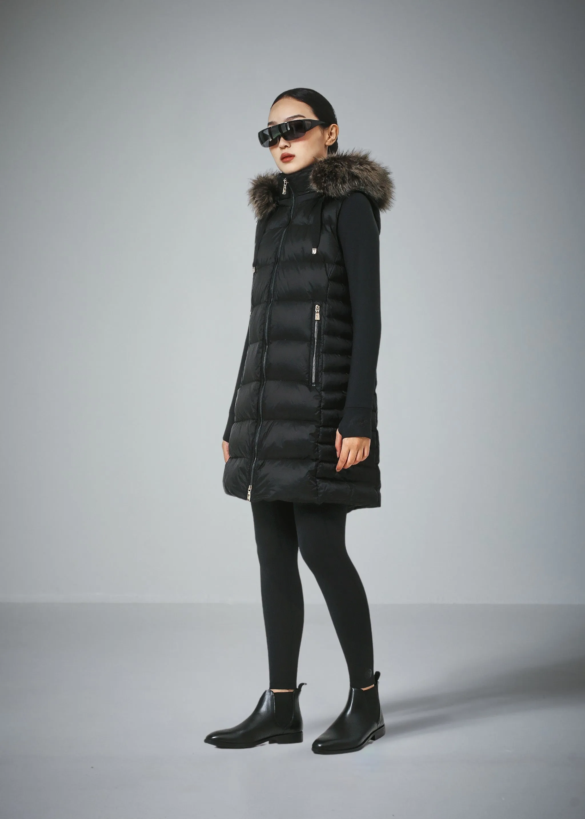 Amorique Down Puffer Vest