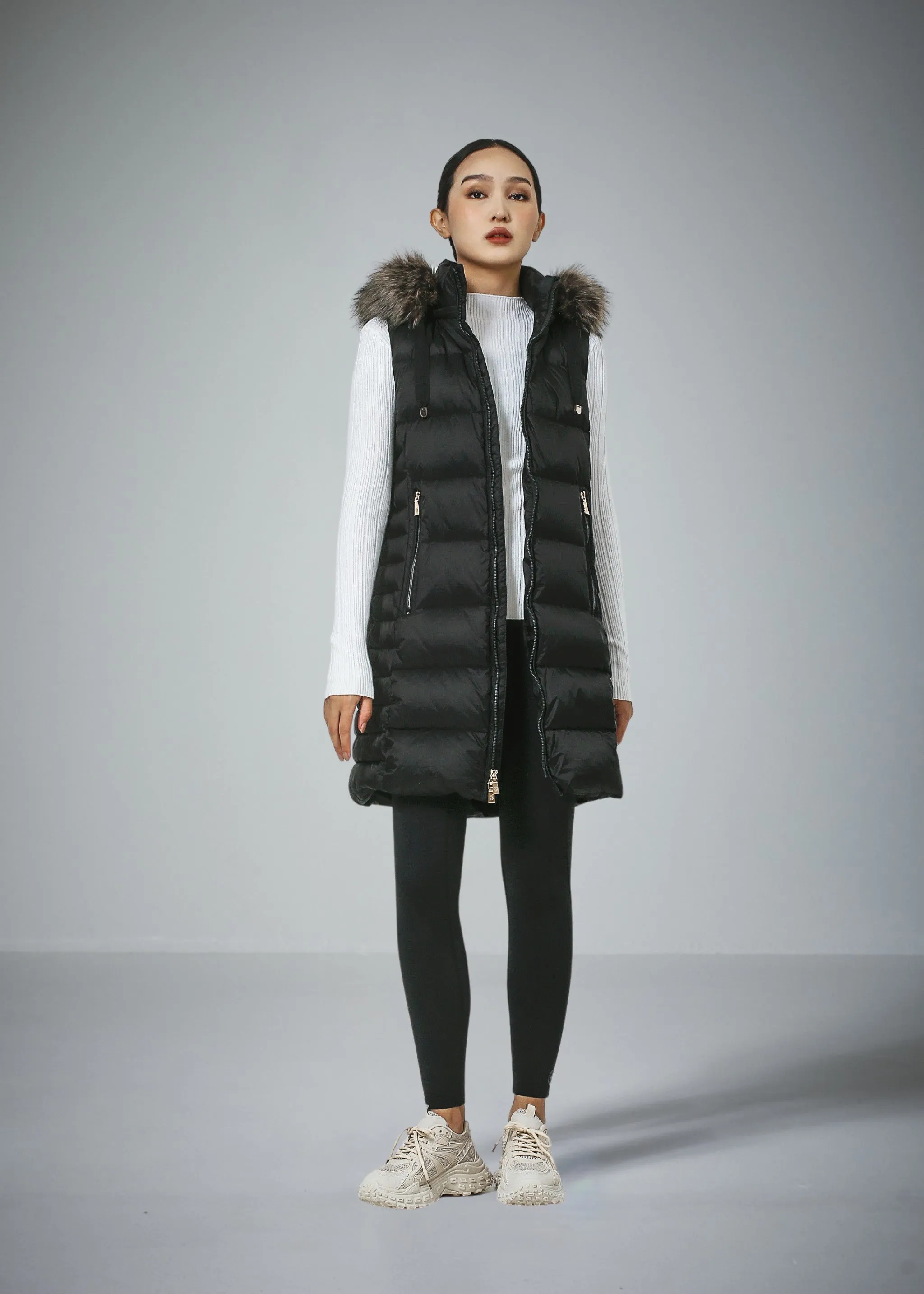 Amorique Down Puffer Vest