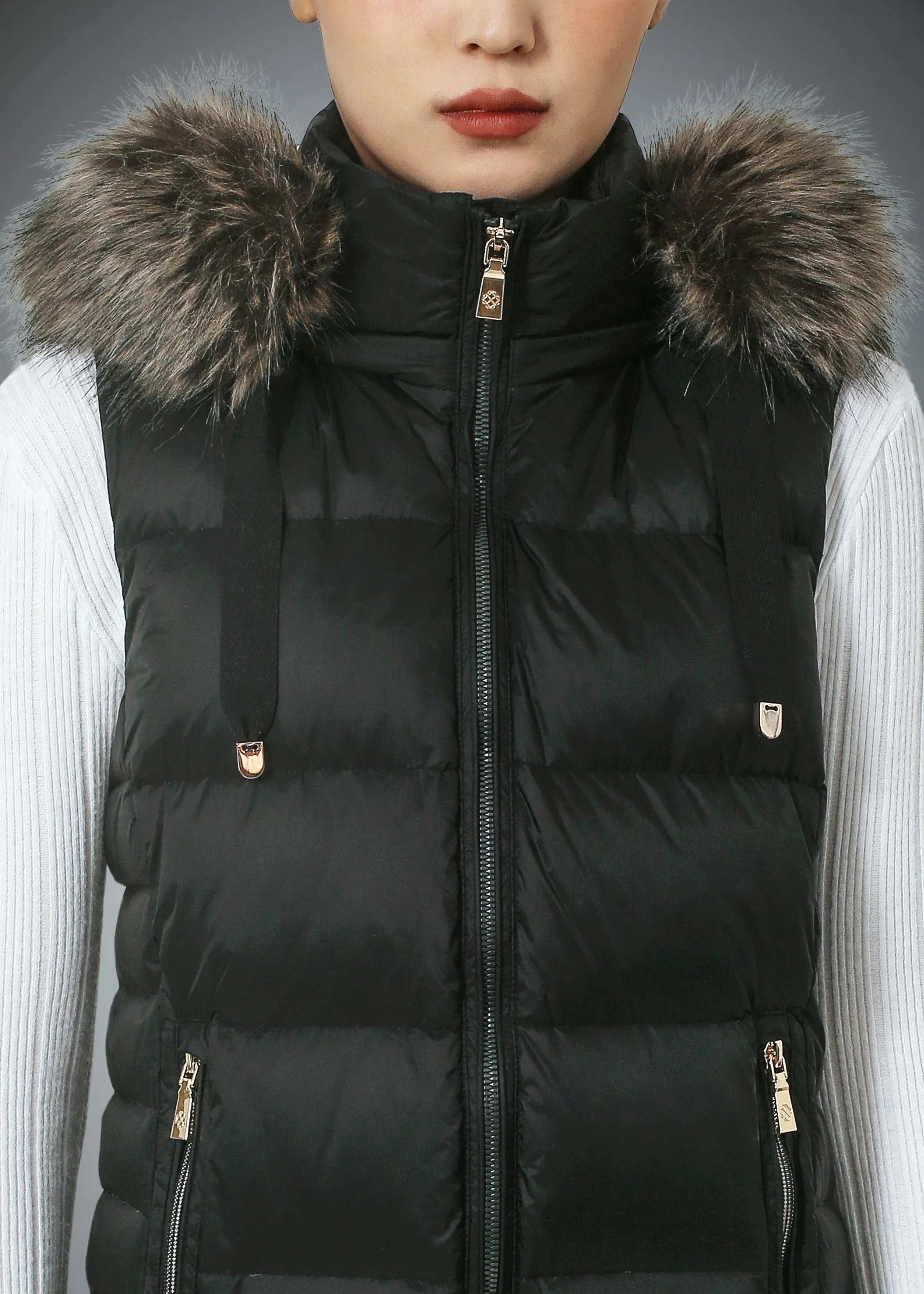 Amorique Down Puffer Vest