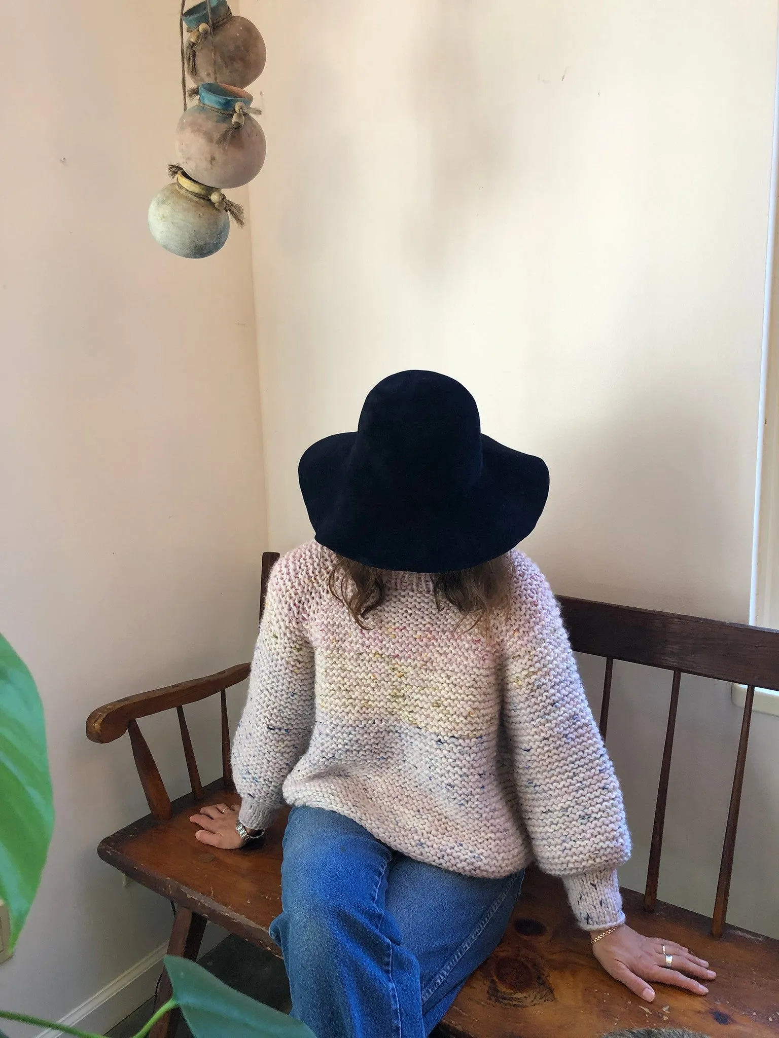 Audrey Top-Down Sweater PATTERN- Dream