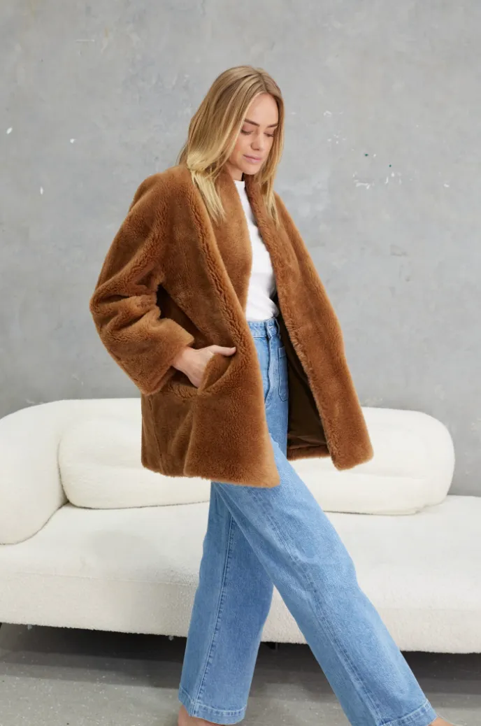 Birds Of A Feather Teddy Coat