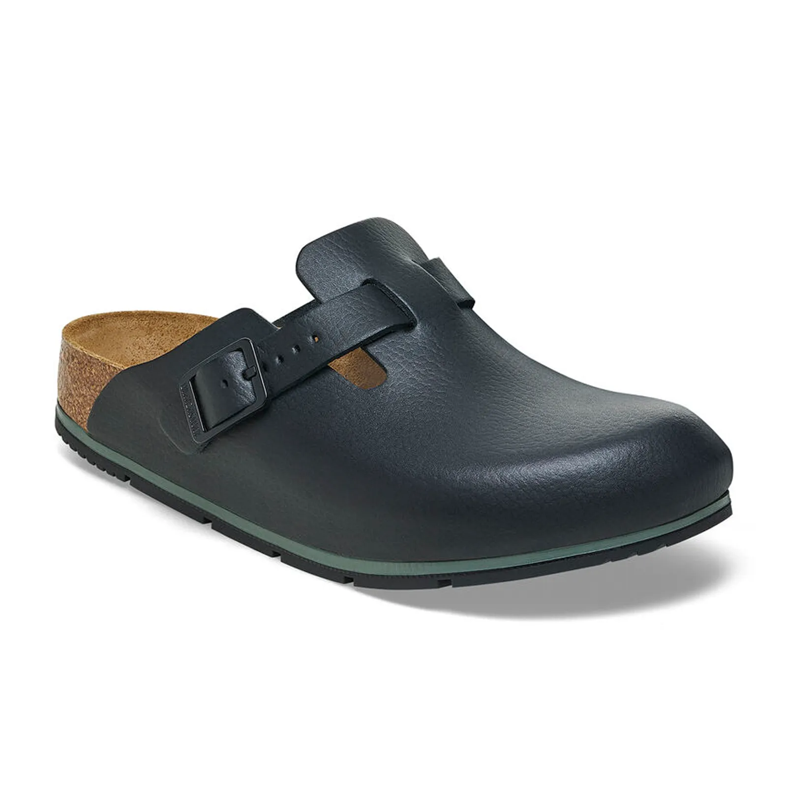 Birkenstock Boston Pro Clog (Men) - Black Leather