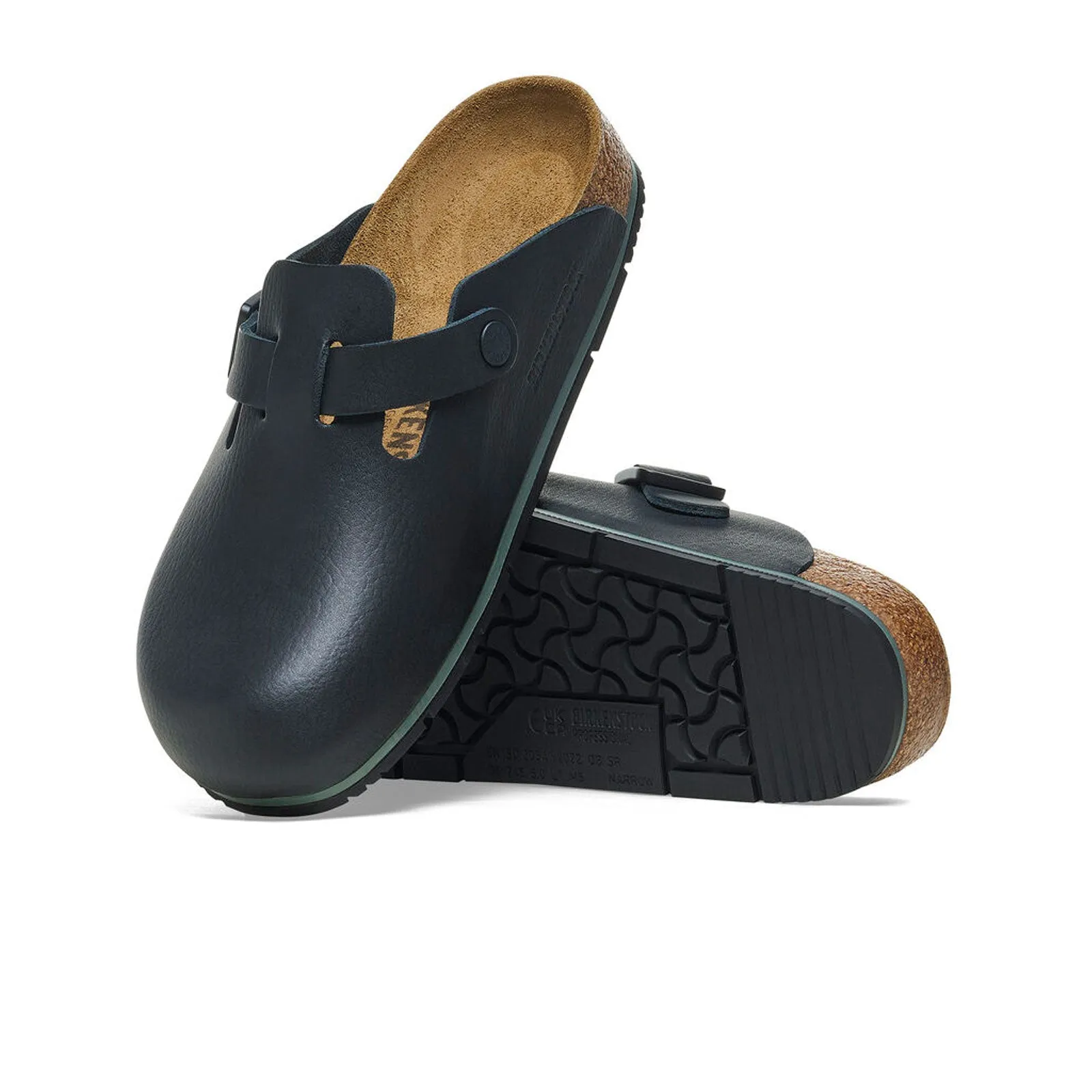 Birkenstock Boston Pro Narrow Clog (Women) - Black Leather