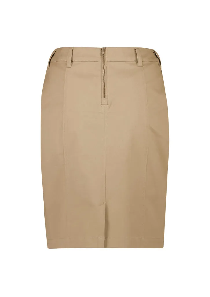 Biz Corp RGS264L Traveller Womens Chino Skirt