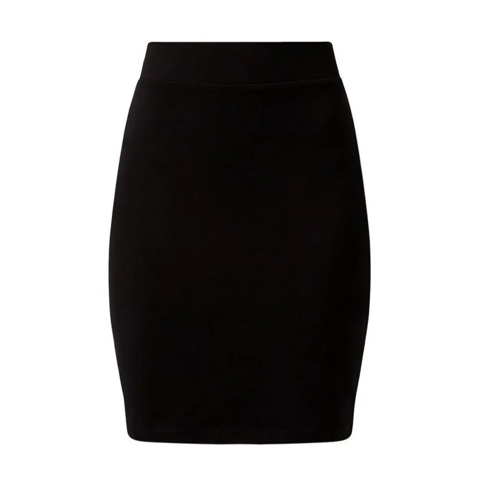 Black Tube Skirt - Premium Jersey