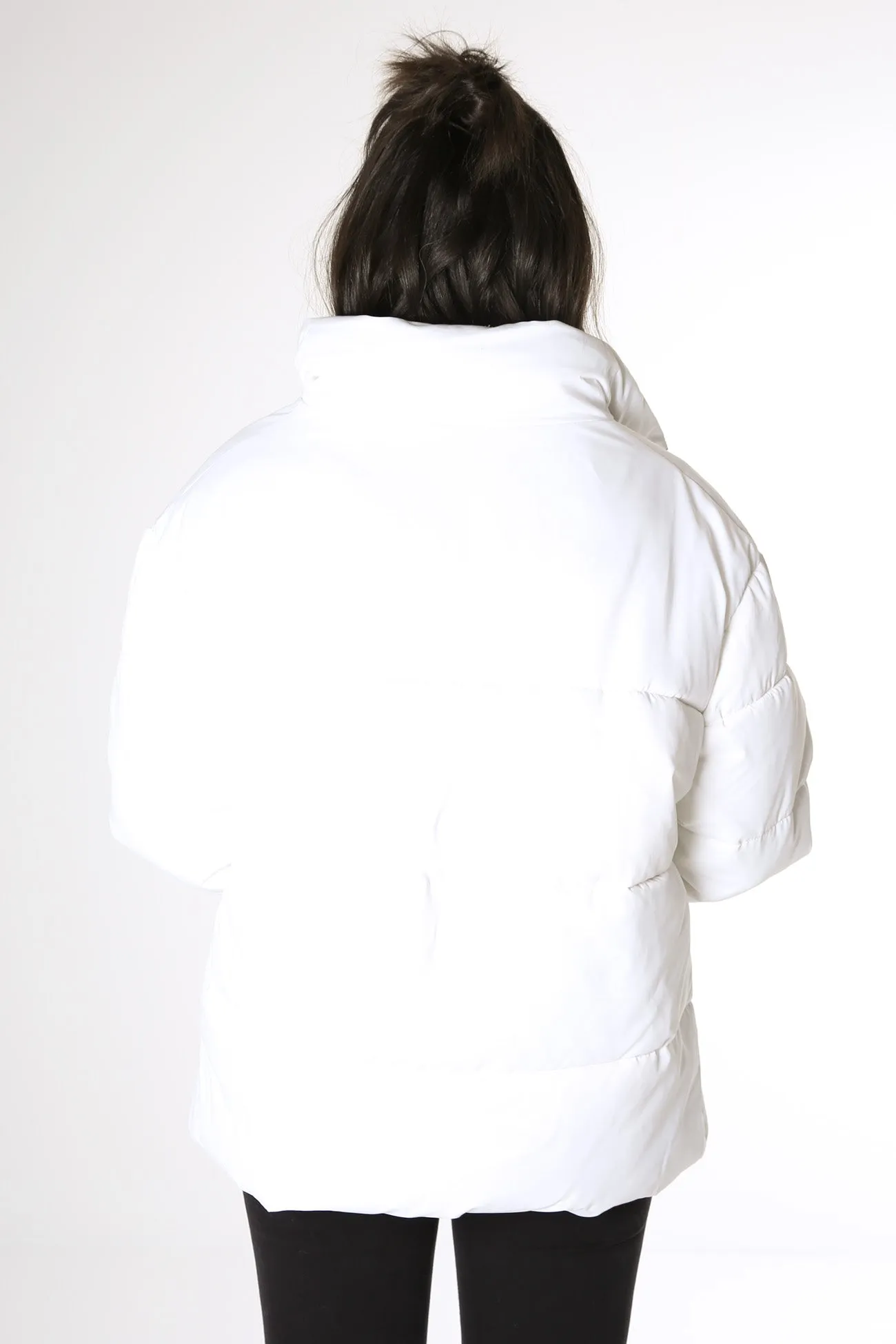 Blake Luxe Puffer White