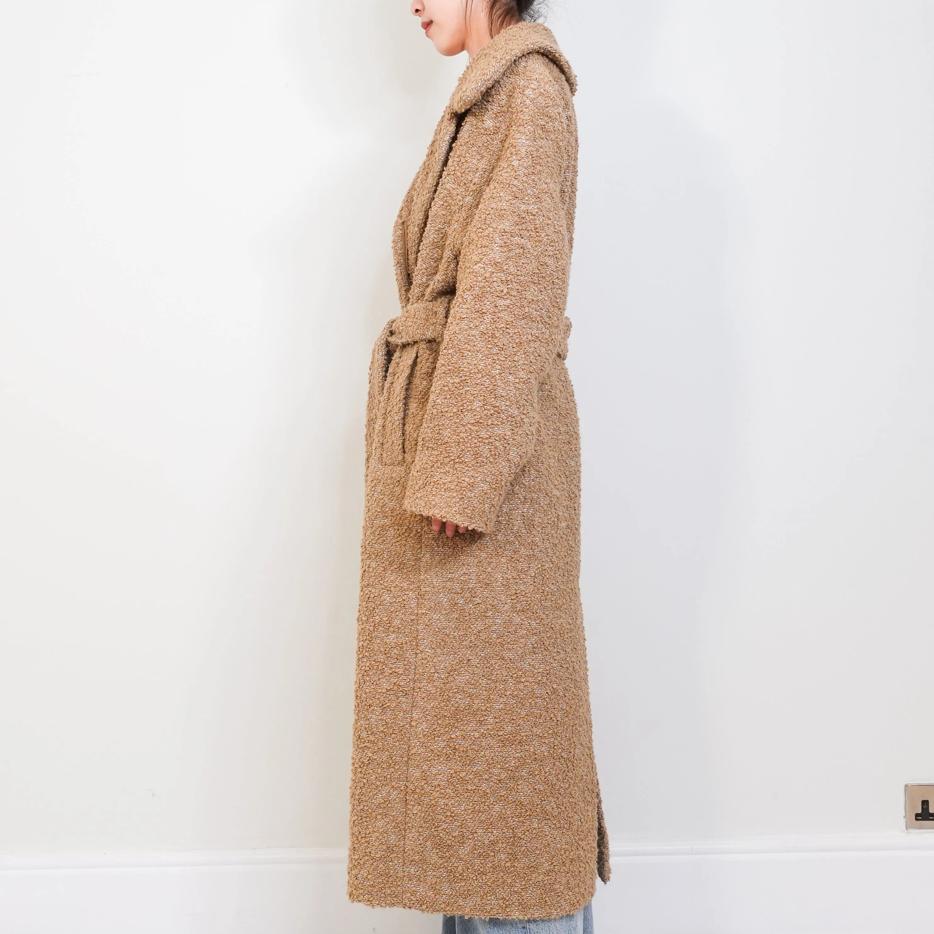 Boucle Belted coat RRP £225