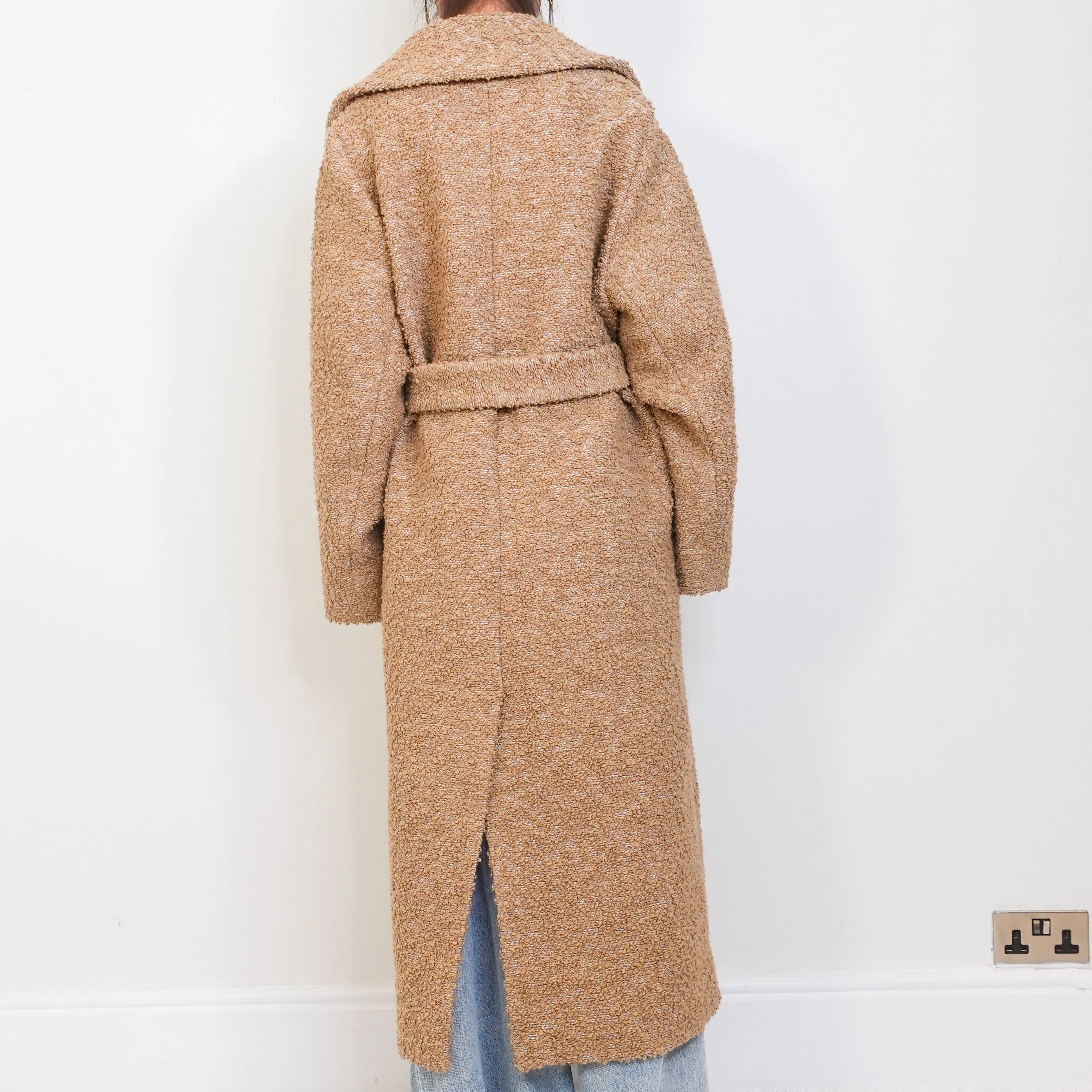 Boucle Belted coat RRP £225