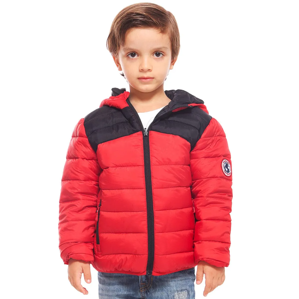 Boys' Reversible Lightweight Puffer Jacket