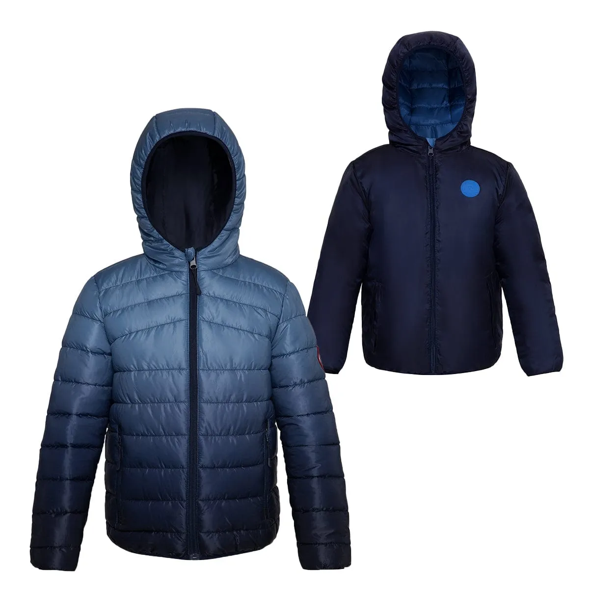 Boys' Reversible Lightweight Puffer Jacket