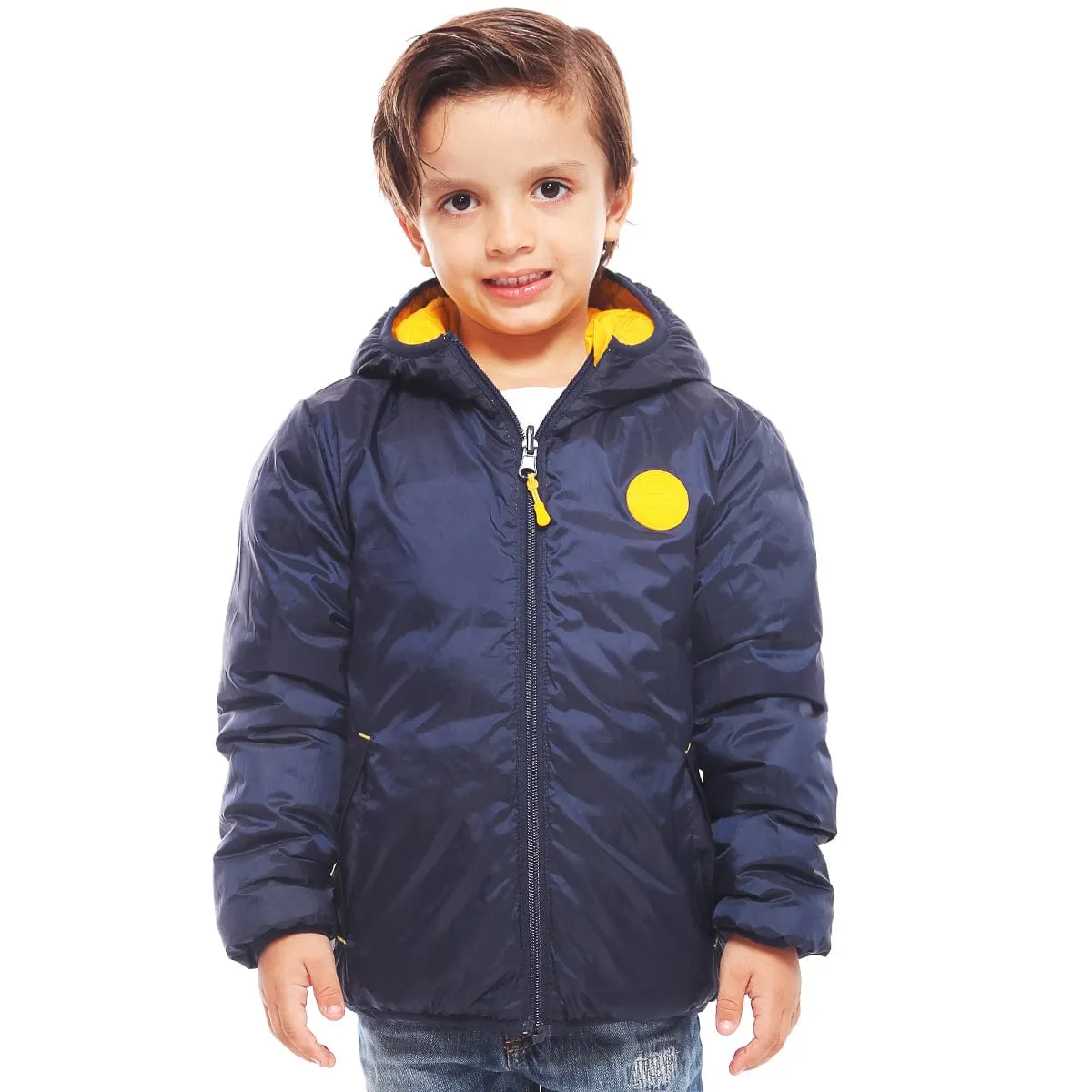 Boys' Reversible Lightweight Puffer Jacket