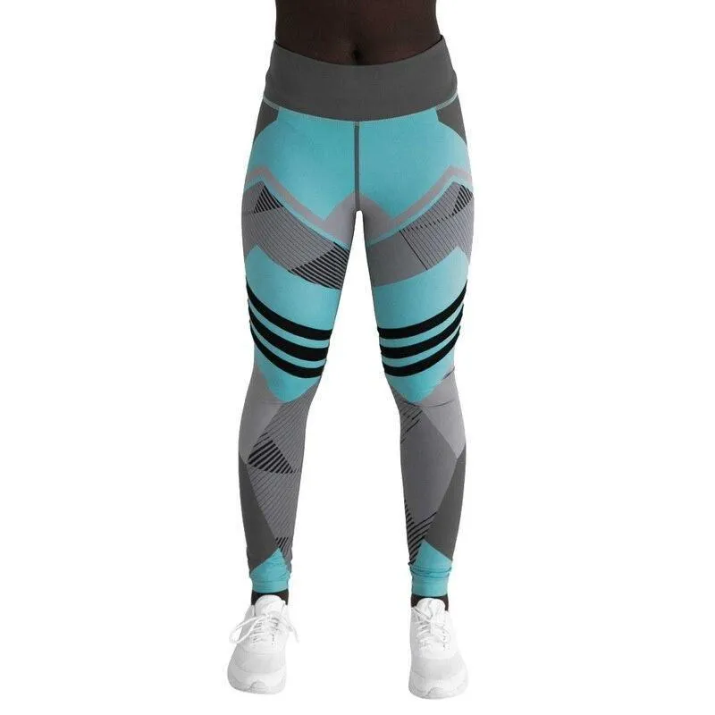 Breathable Geometric Yoga Pants