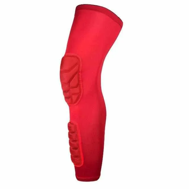 Breathable Honeycomb Long Basketball Knee Pads