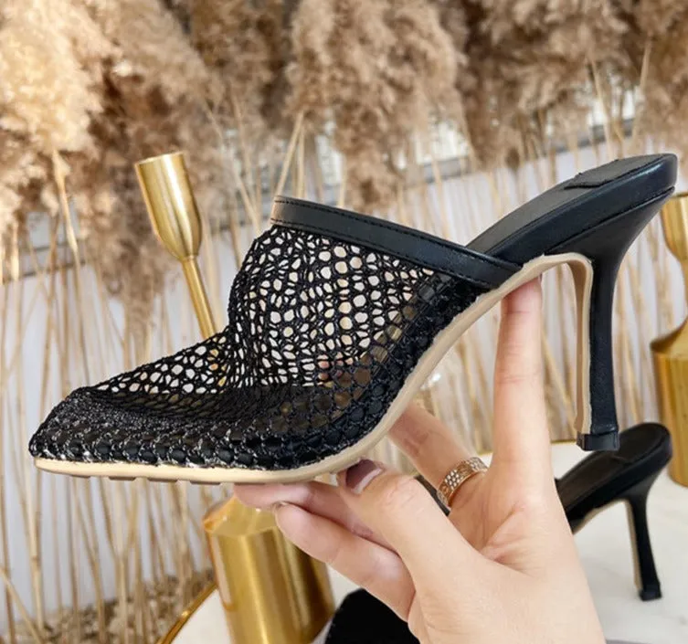 Breathable Mesh Heel Slippers