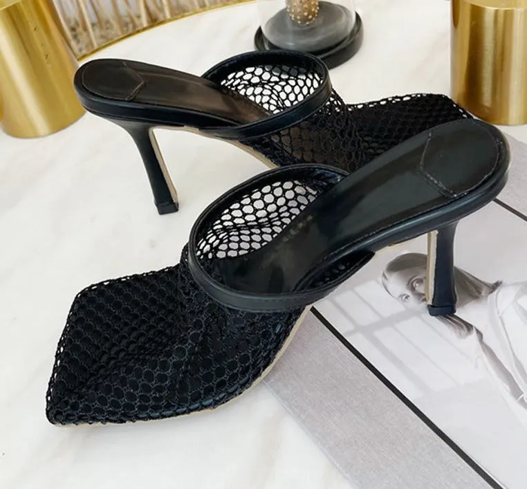 Breathable Mesh Heel Slippers