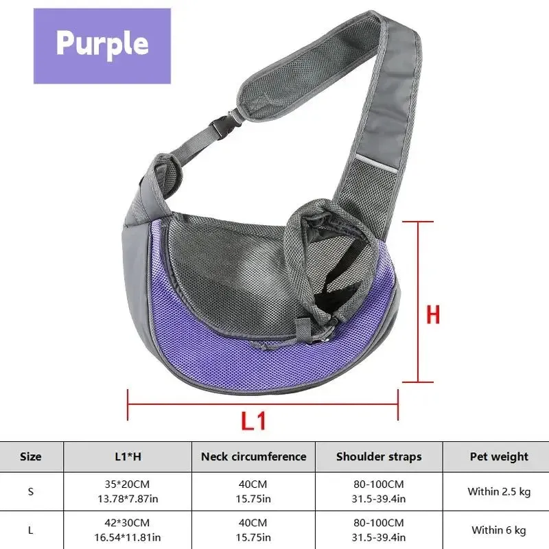 Breathable Pet Travel Sling