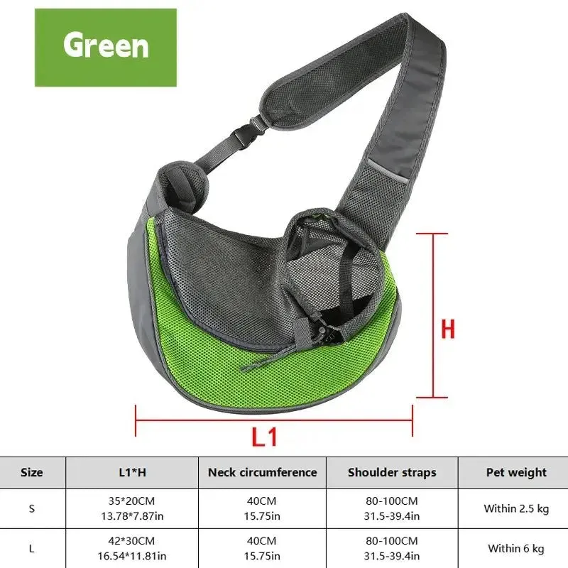 Breathable Pet Travel Sling