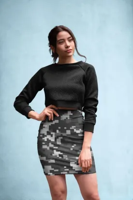 Camofludge 10 Pencil Skirt