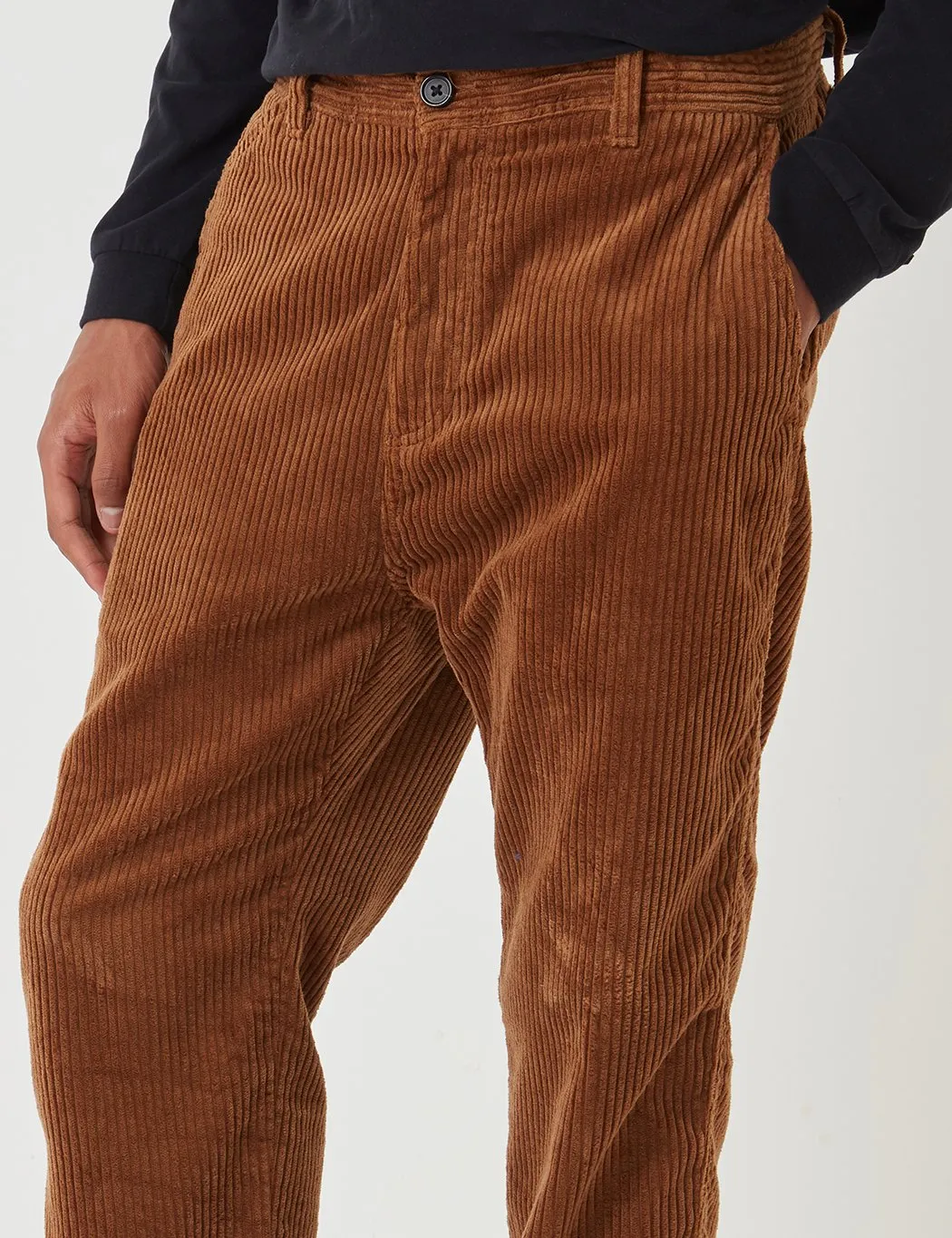 Carhartt-WIP Menson Pant (Corduroy) - Hamilton Brown