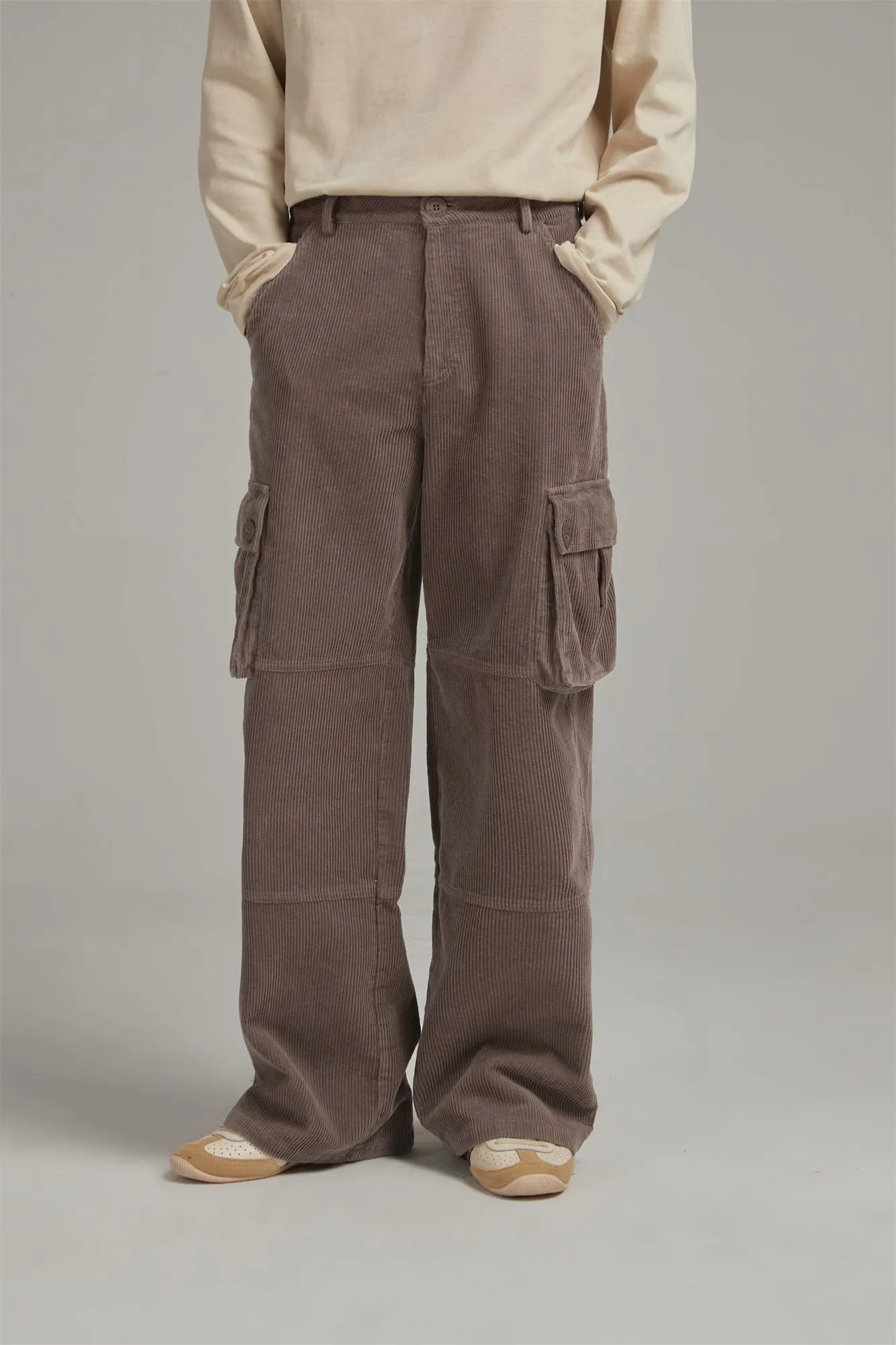 Corduroy Cargo Pants