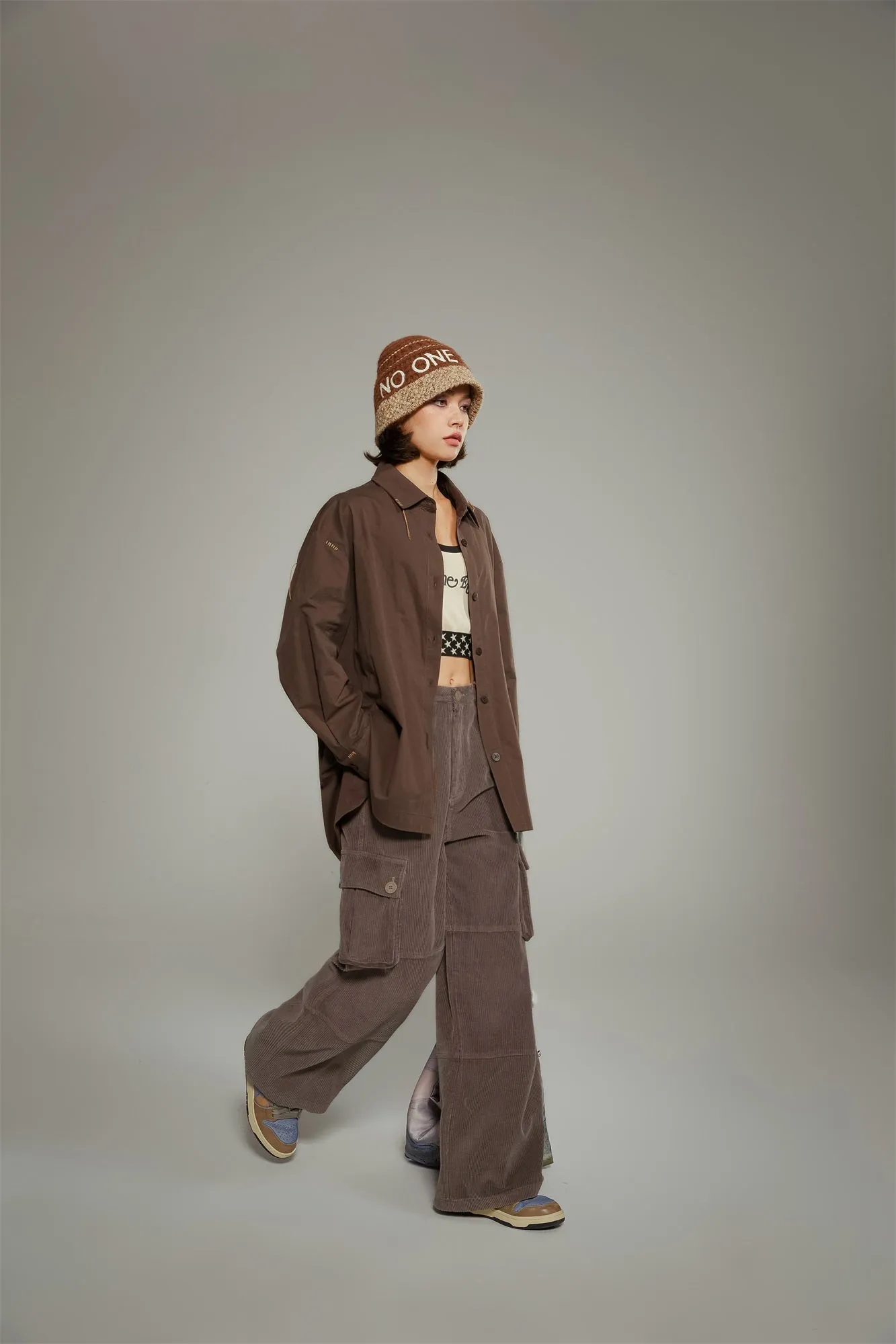 Corduroy Cargo Pants