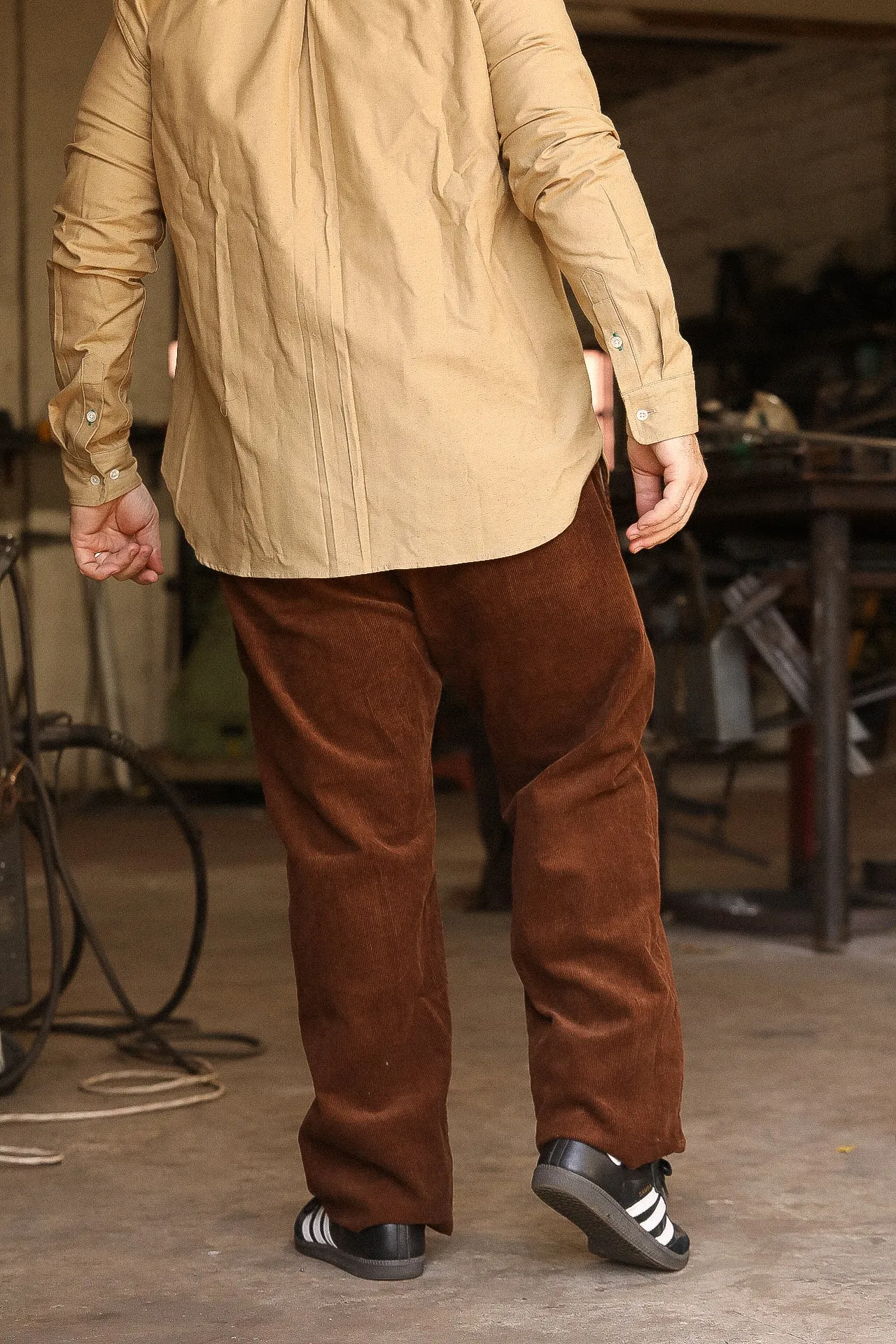 CORDUROY PANTS- BROWN (SWC300WP-CR )