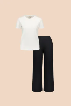 Culottes & The T-Shirt -pakkaus, Black