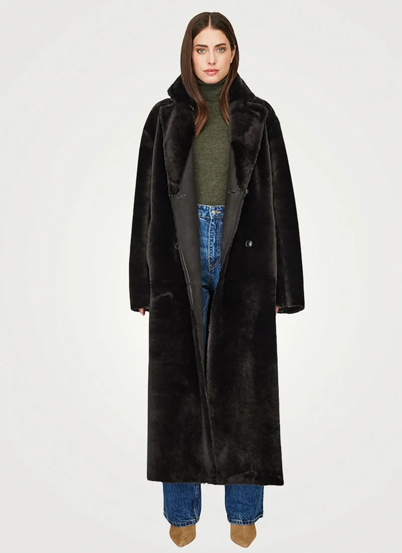 Danielle Maxi Reversible Coat