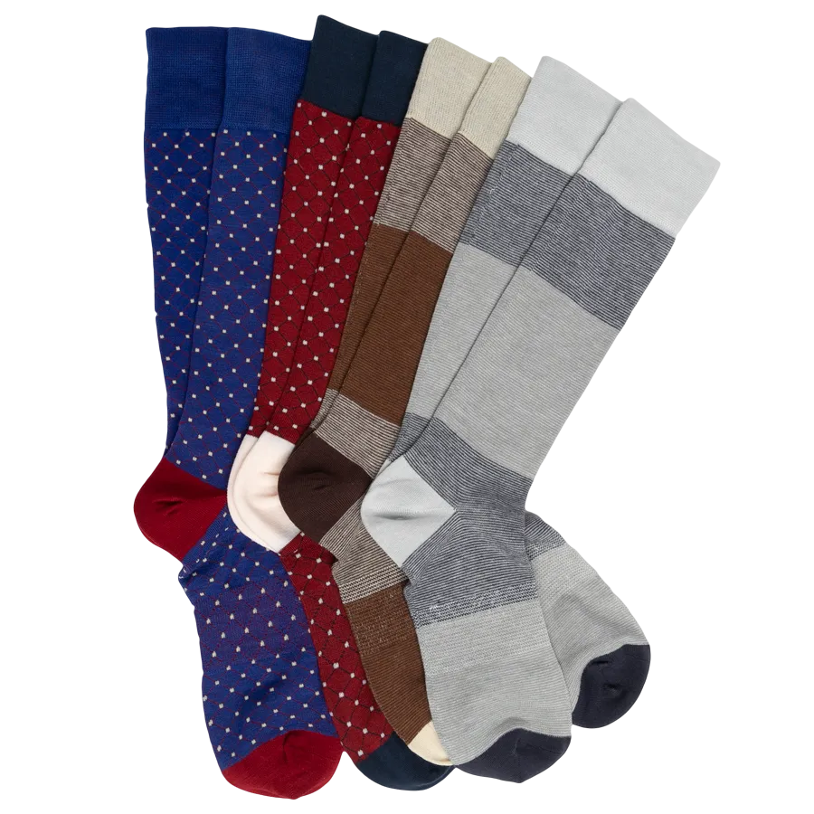 DeadSoxy Dress Sock 4-Pack