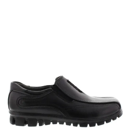 Deer Stags Boy's Stadium Slip On Dress Shoe - Black