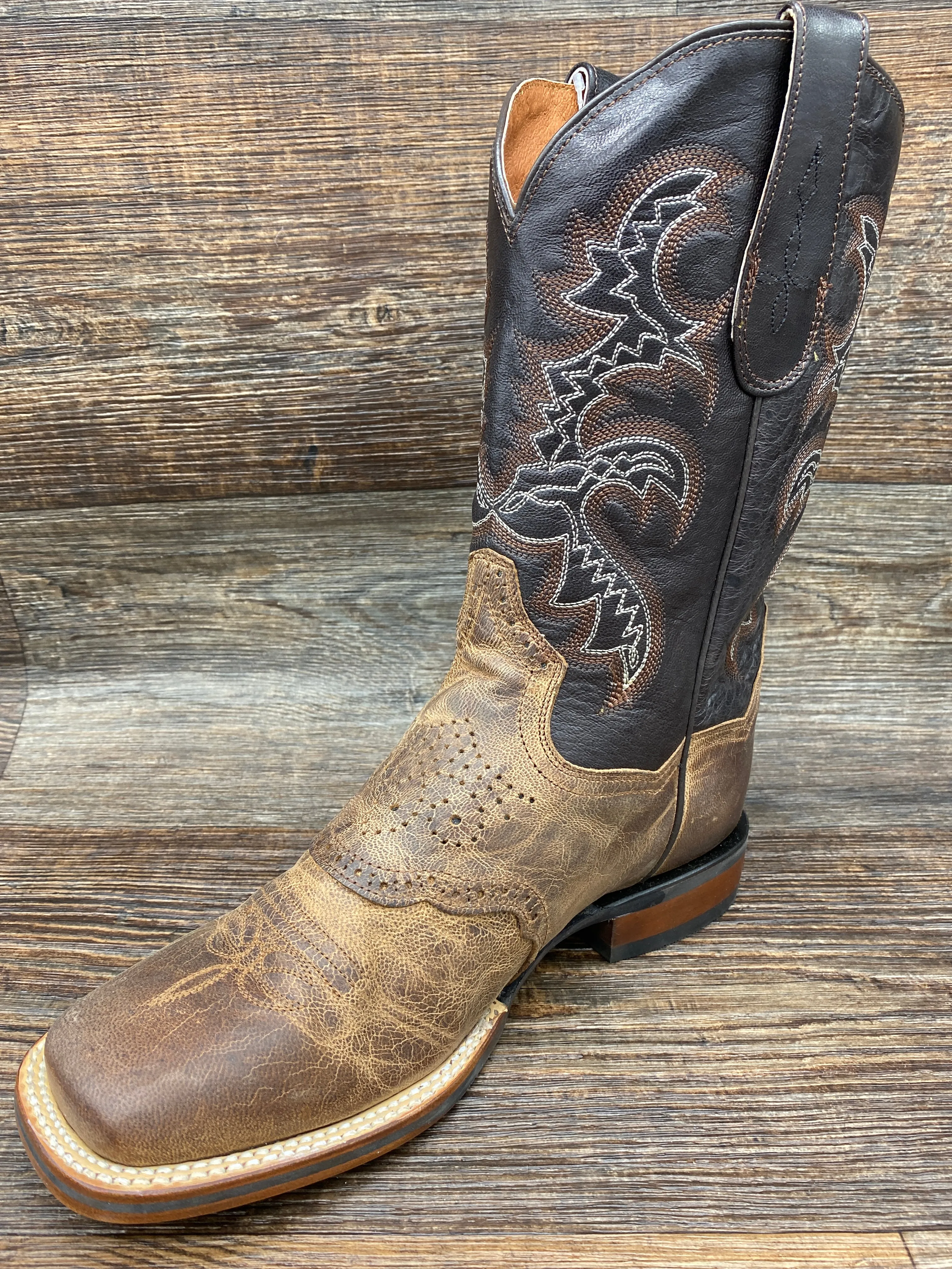 dp2815 Men's Franklin Square Toe Western Boot by Dan Post