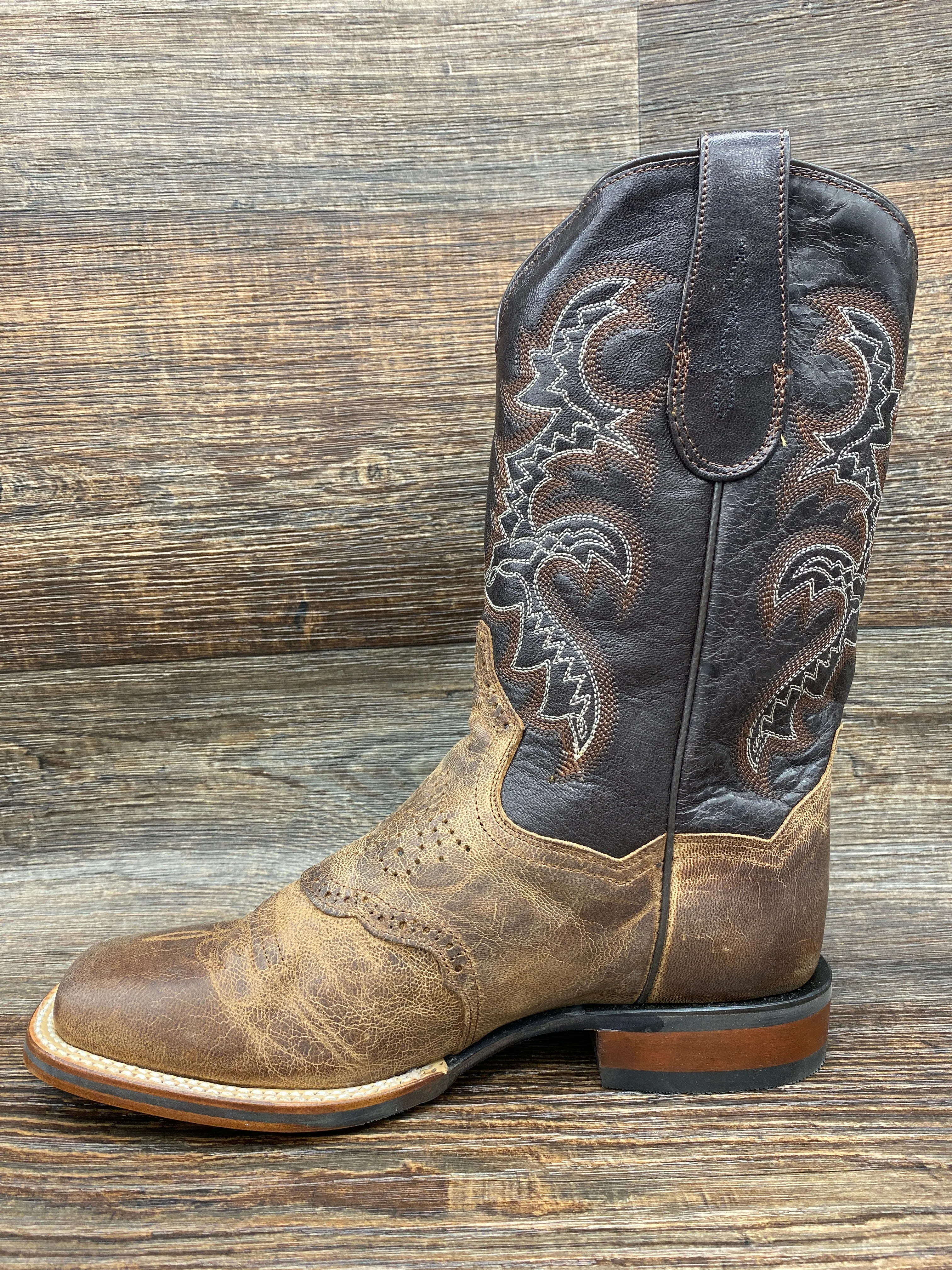 dp2815 Men's Franklin Square Toe Western Boot by Dan Post