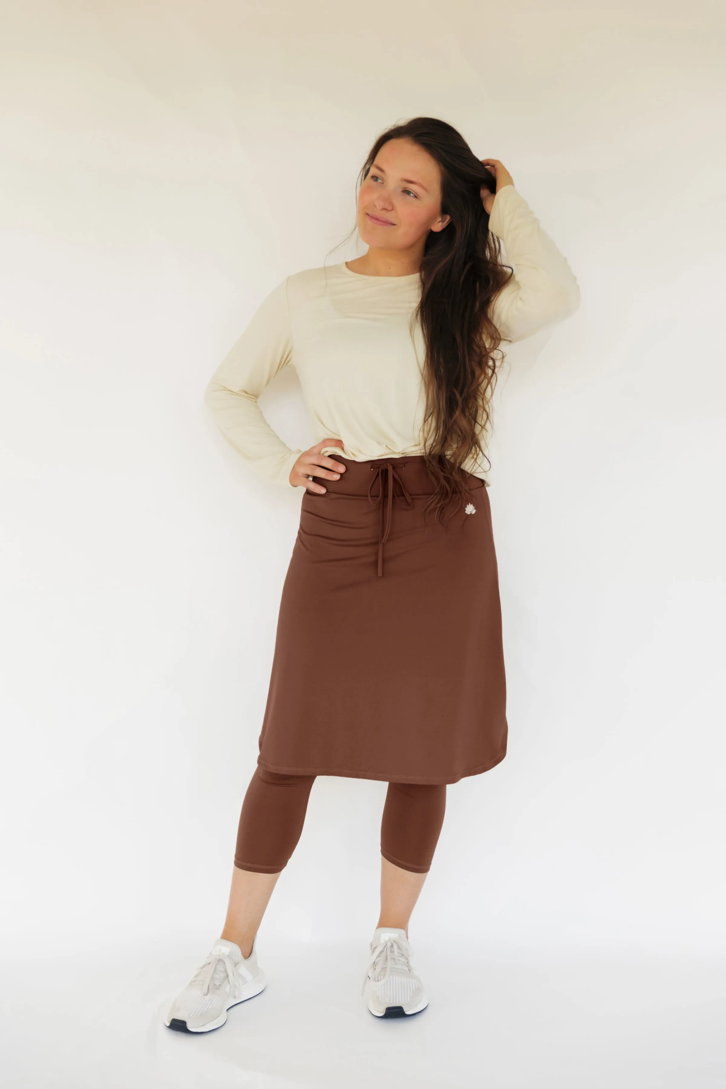 Drawstring Capri Snoga - Cocoa Brown