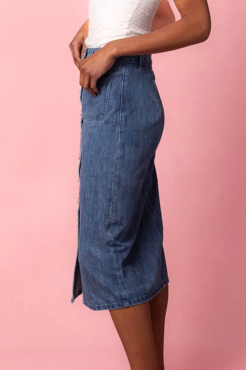 Emma Denim Skirt