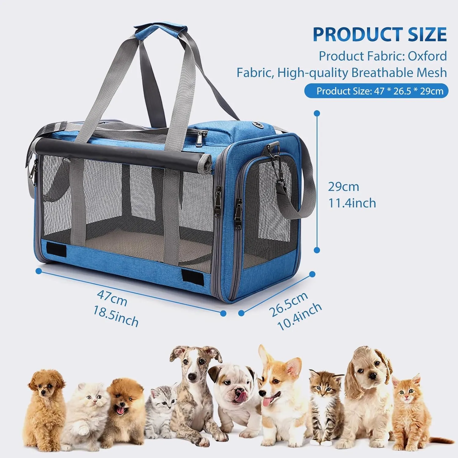 Gentle Paws™ Pet Travel Bag