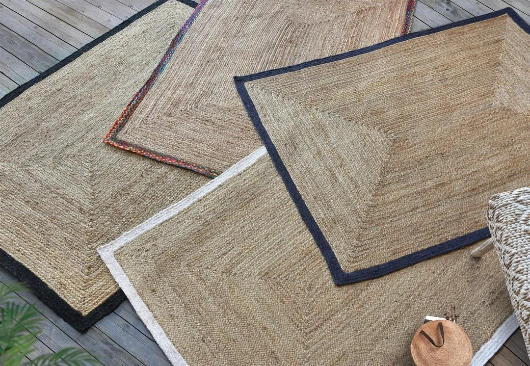 Haruno Hemp & Recycled Fabric Rug