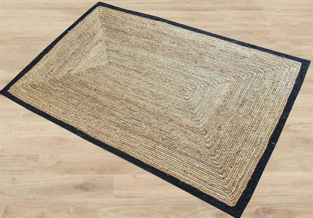 Haruno Hemp & Recycled Fabric Rug