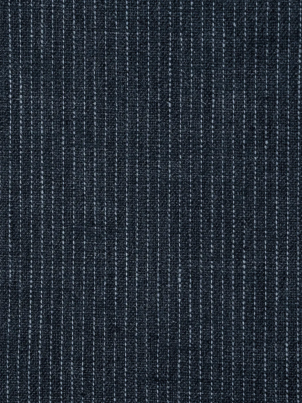 Hemp, Recycled Polyester & Spandex Woven Fabric with Single Dotted Line Stripe (HP5813Y)