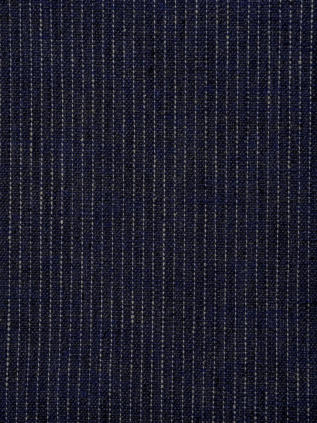 Hemp, Recycled Polyester & Spandex Woven Fabric with Single Dotted Line Stripe (HP5813Y)