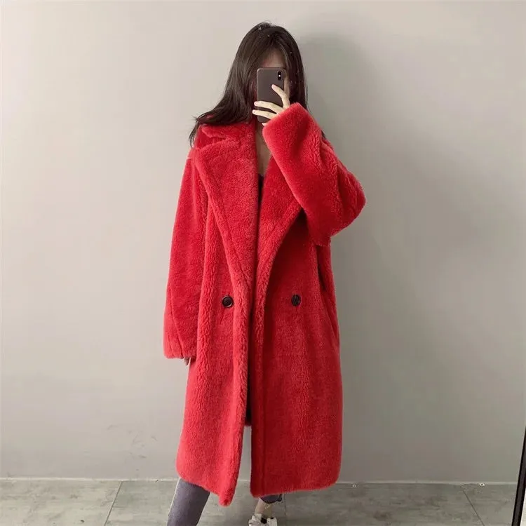 Iconic Runway Teddy Coat