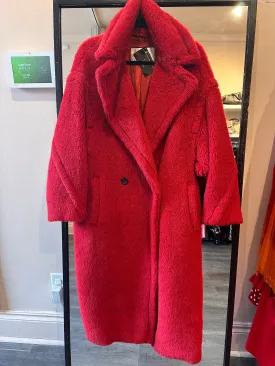 Iconic Runway Teddy Coat