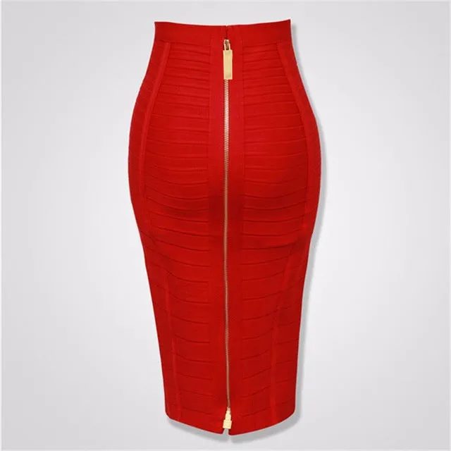 Ivyshape | Close-Fitting Pencil Skirt for Women