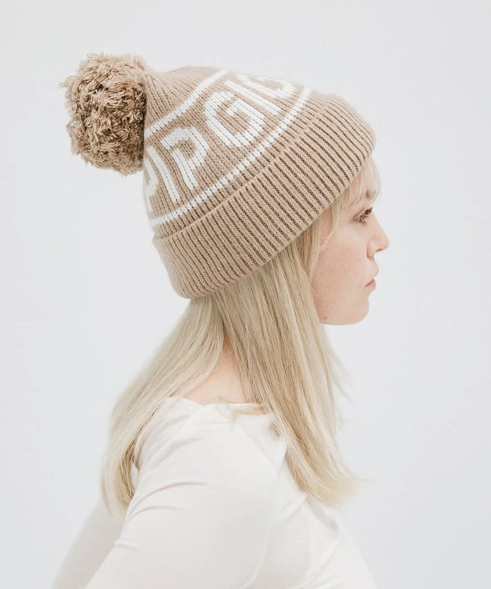 Jane Retro Pom Beanie